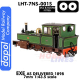 EXE As Delivered (Early Cab) 1898 -  DCC & Sound | Lionheart Trains | LHT-7NS-001S