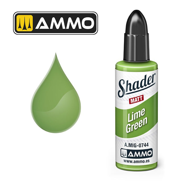 Shader - Matt - Lime Green | Ammo by Mig Jimenez | MIG0744