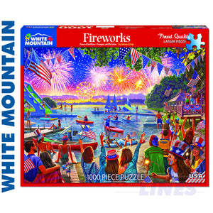 Fireworks 1000 Piece Jigsaw Puzzle 1585