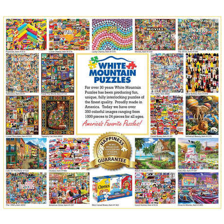 Winter in the City 1000pc Jigsaw Puzzle | White Mountain |  2025pz