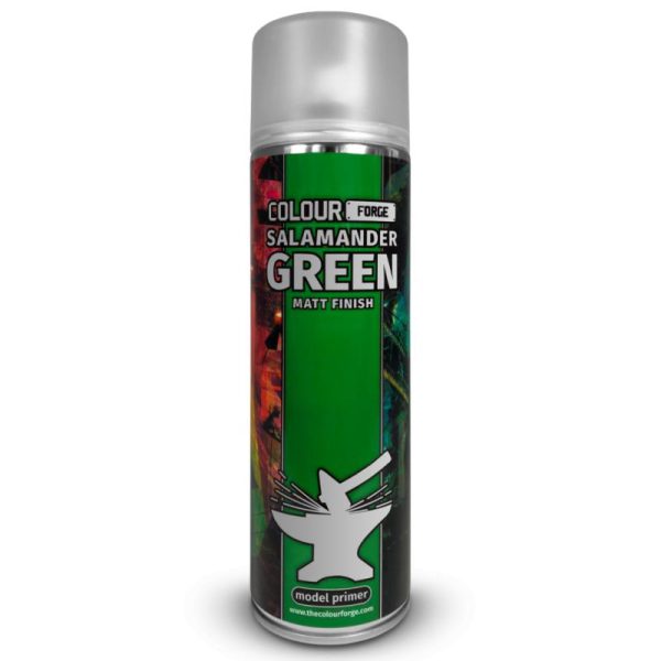 Salamander Green - 500ml Spray Primer | Colour Forge | TCFSPR030