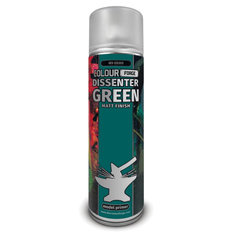 Dissenter Green - 500ml Spray Primer | Colour Forge | TCFSPR043