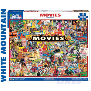 THE MOVIES 1000 PC jigsaw puzzle 1338 