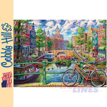 Load image into Gallery viewer, Amsterdam Canal Cobble Hill puzzle 1000pc CH40076
