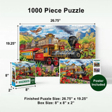 Frontier Rails - 1000pc Puzzle | Masterpieces | 72516