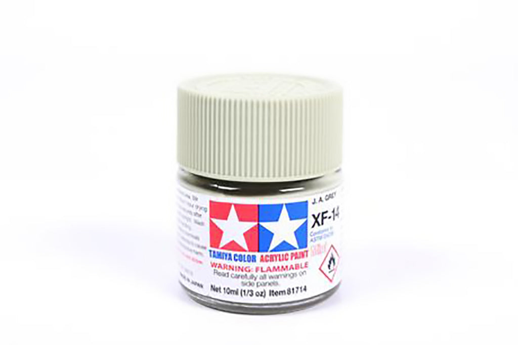 Tamiya Acrylic Mini Paint Xf-14 J.A. Grey