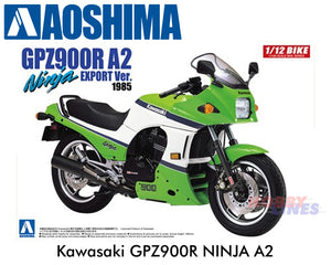 Kawasaki GPZ900R Ninja A7 motorcycle Custom Parts1:12 model kit Aoshima 05454