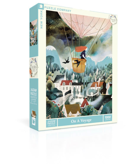 ON A VOYAGE New York Puzzle Company 1000pc random cut Jigsaw 