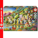HIDDEN HARBOUR 500pc EDUCA Super Deluxe Jigsaw Puzzle 19552