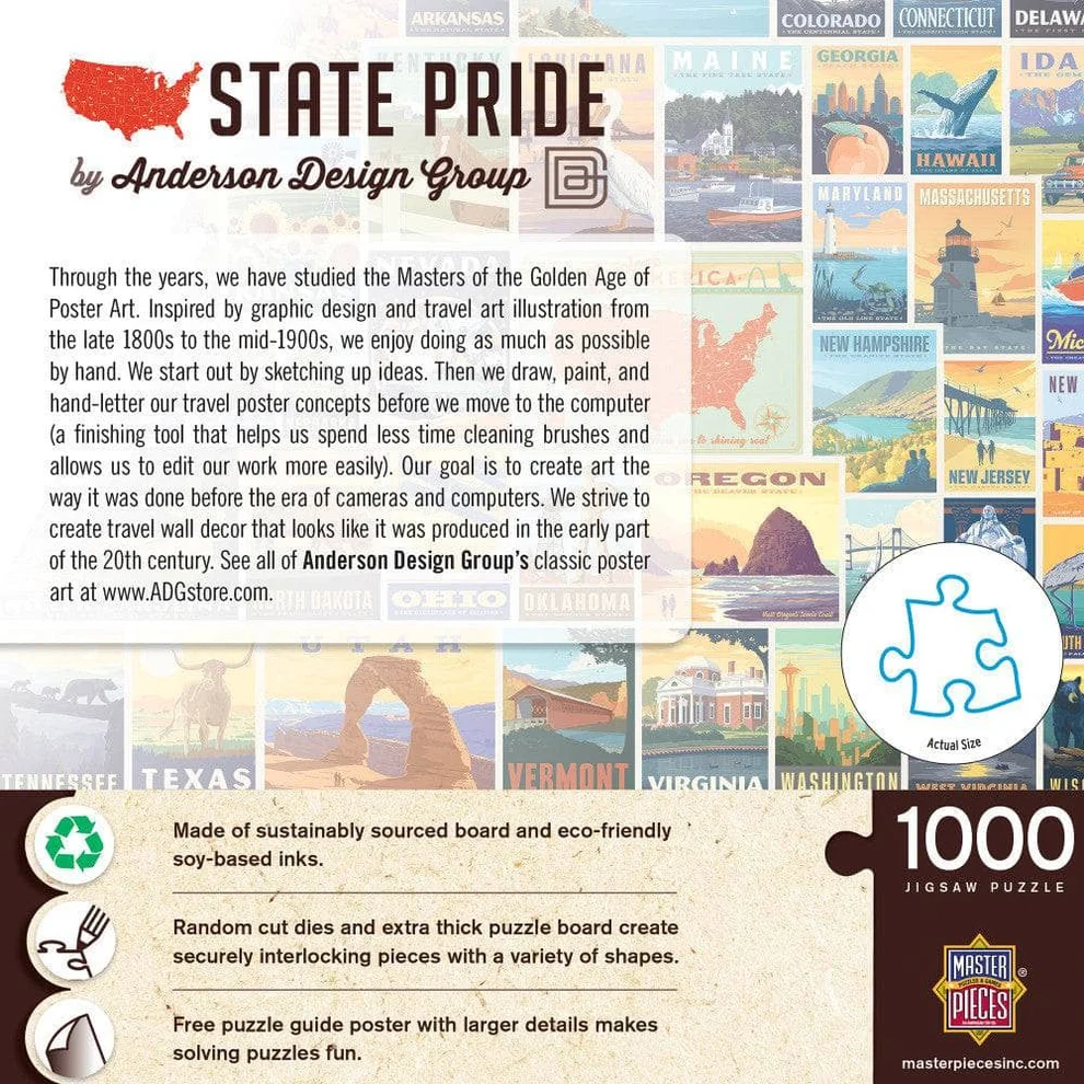 State Pride - 1000pc Puzzle | Masterpieces | 72413