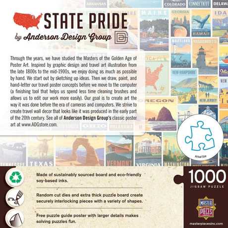 State Pride - 1000pc Puzzle | Masterpieces | 72413