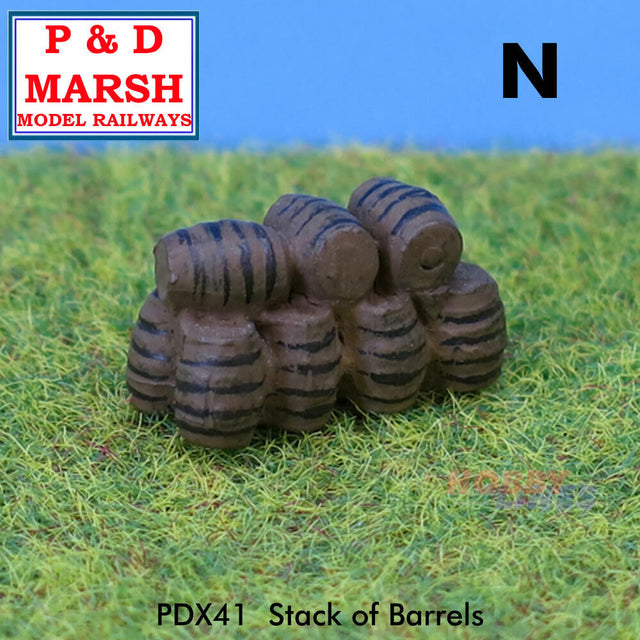 Stack of Barrels | P&D Marsh |X41