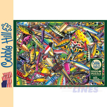 Load image into Gallery viewer, Fishing Lures Cobble Hill puzzle 1000pc CH40185
