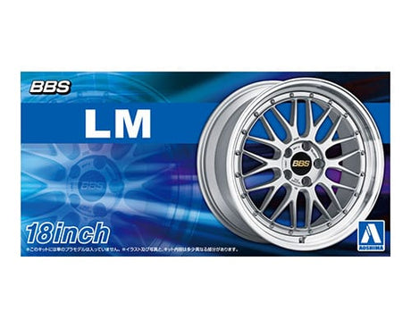 Wheels & Tyres BBS LM 18inch Set of 4 Tuned Parts Aoshima 06942