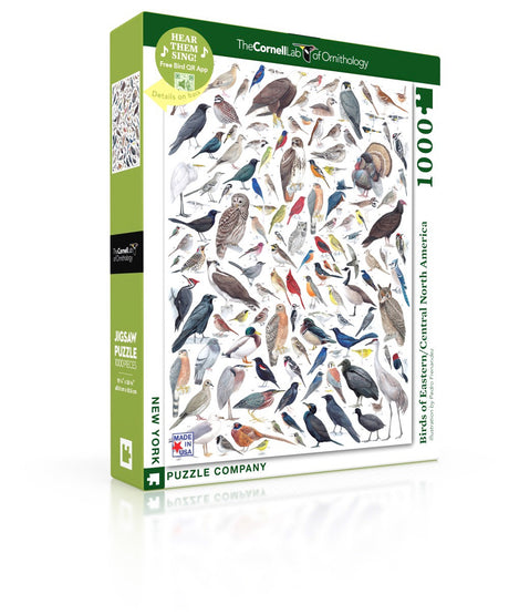 Birds of Eastern/Central North America 1000pc Puzzle | New York Puzzle Company | NPZCB1836 