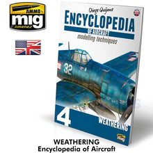 Load image into Gallery viewer, ENCYCLOPEDIA OF AIRCRAFT 4 Weathering Modelling Techniques Book Ammo by Mig Jimenez MIG6053
