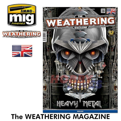 Weathering Magazine Issue 14 HEAVY METAL surfaces Ammo by Mig Jimenez MIG4513