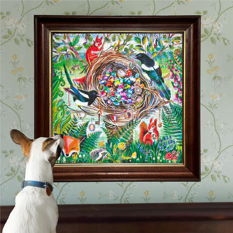 eeBoo WILDLIFE TREASURE 1000 pc Square Jigsaw Puzzle Super Deluxe PZTWDT