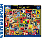 *DAMAGED* Slang we used - 1000pc Puzzle | White Mountain | 1885pz