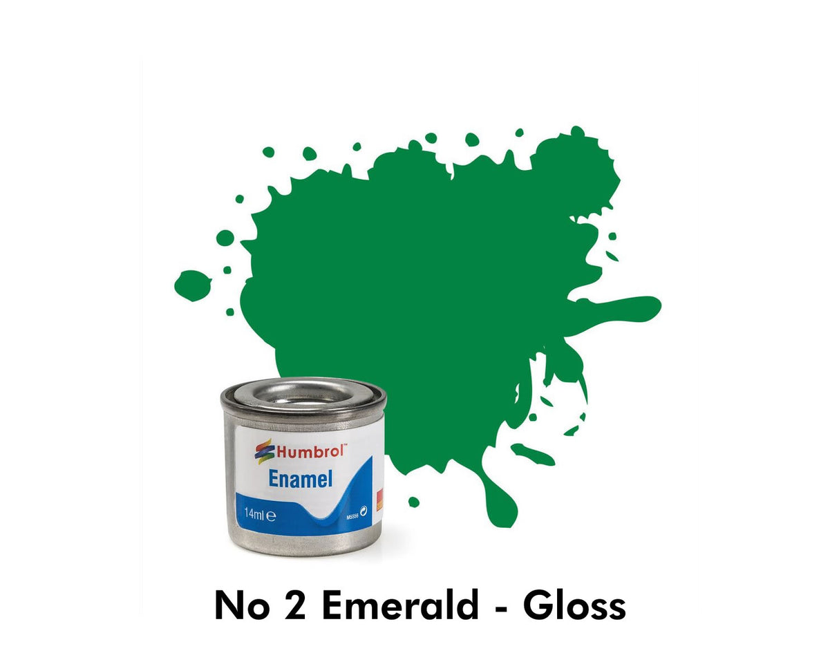 Enamel Tinlets No 2 Emerald Gloss