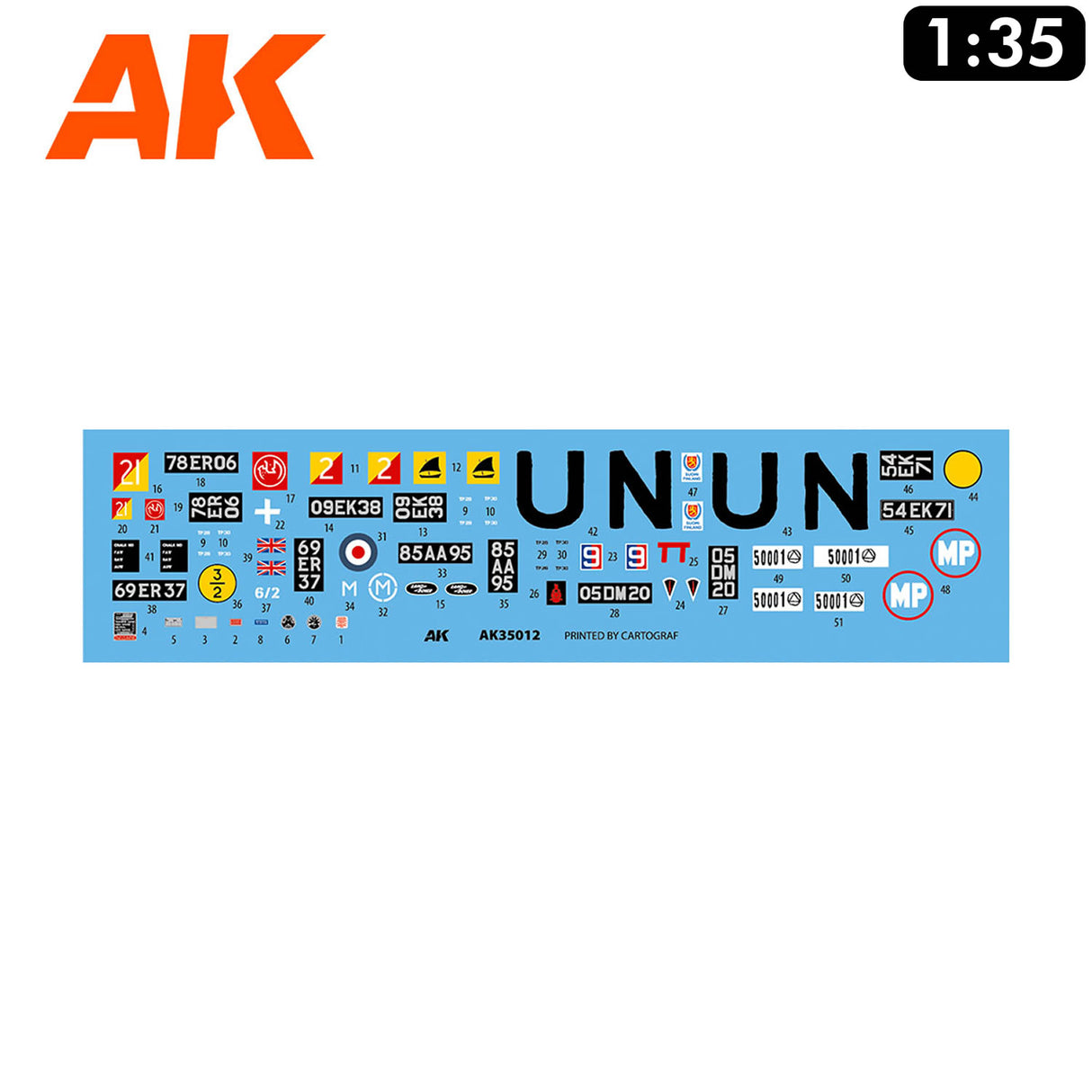 Land Rover 88 - Series IIA Rover 8 - Model Kit | AK interactive | AK35012