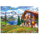Chalet In The Alps 4000 Piece Jigsaw Puzzle | Educa | 19568