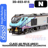 Class 68 Felix 68031 Transpennine Express  - DCC ready |  Dapol | 2D-022-015