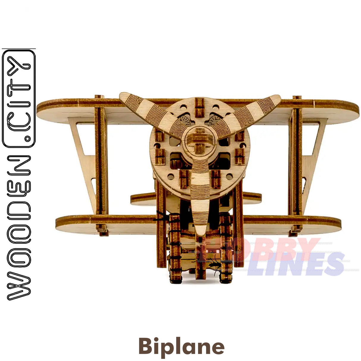 Bi-Plane -3D Puzzle | Wooden City |  WR304