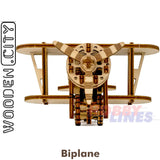 Bi-Plane -3D Puzzle | Wooden City |  WR304