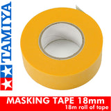 Tamiya MASKING TAPE & DISPENSER modellers range 6 / 10 / 12mm 18m roll 