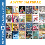 New Yorker ADVENT CALENDAR New York Puzzle Company 24 mini puzzles Jigsaw NPZNY2150