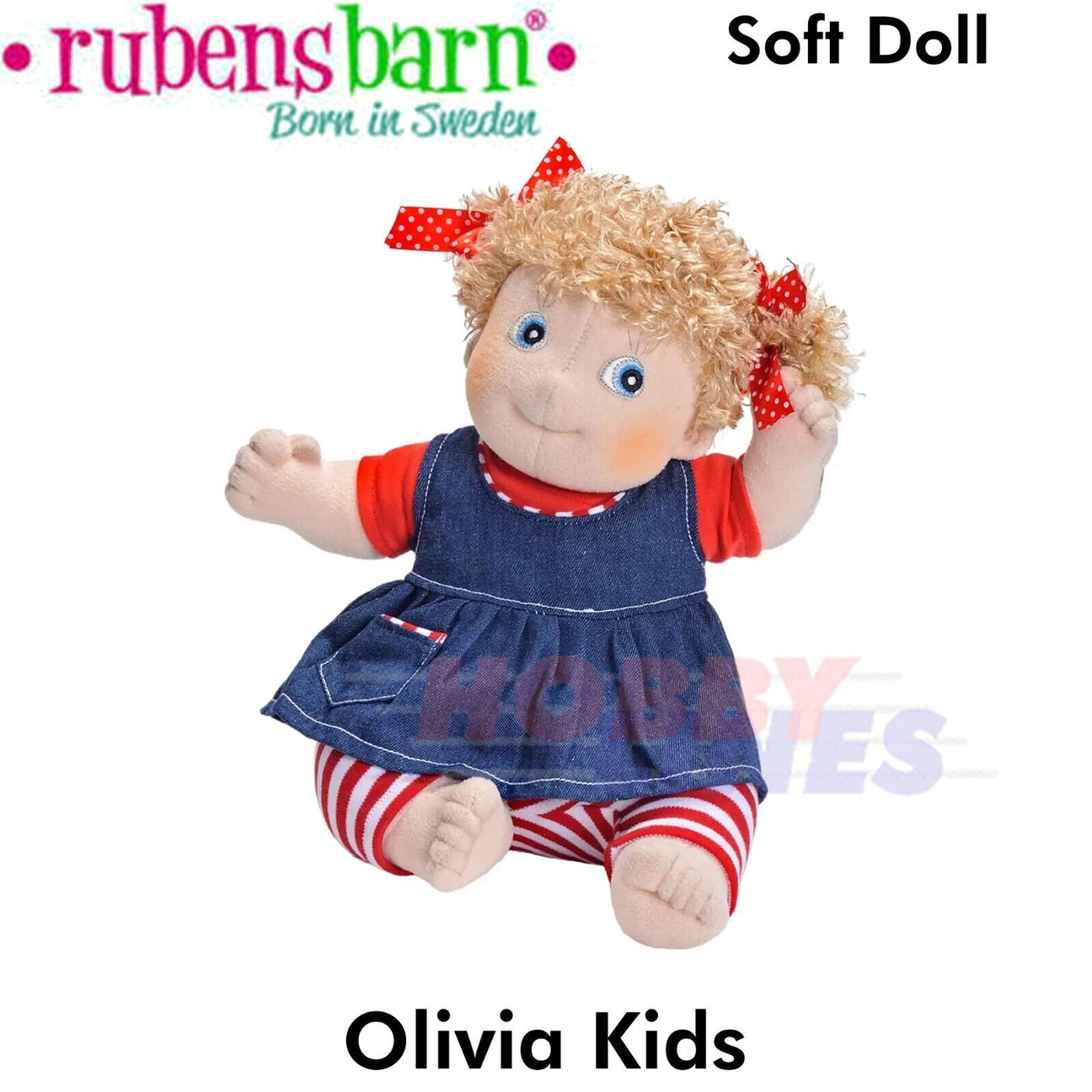 RUBENS BARN DOLL - OLIVIA- 30-9074-00