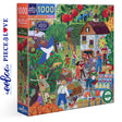 Fall Apple Picking 1000pc Puzzle | eeBoo |PZT382