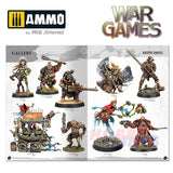 How to Paint MINIATURES for WAR GAMES Book 168 pages Ammo by Mig MIG6285