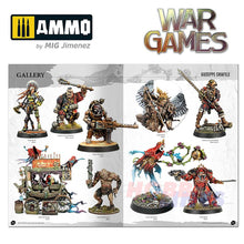 Load image into Gallery viewer, How to Paint MINIATURES for WAR GAMES Book 168 pages Ammo by Mig MIG6285
