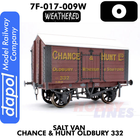 Salt Van Chance & Hunt 332 - Weathered - Wagon | Dapol | 7F-018-009W