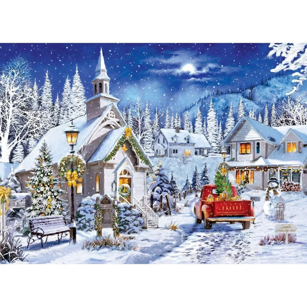 Chapel's Winter Light - 1000pc Puzzle | MasterPieces | MSP-72578