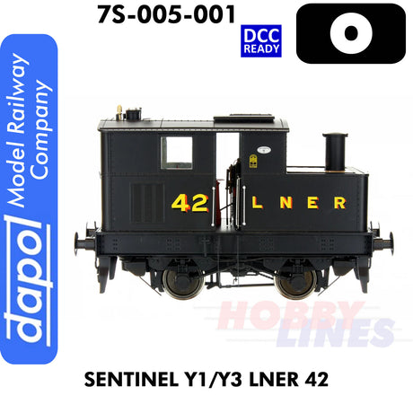 Sentinel Y1/Y3 LNER 42 - DCC Ready | Dapol | 7S-005-001