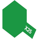 Acrylic Mini Paint -  X-25 Clear Green | Tamiya | TM81525