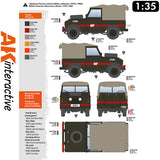 Land Rover 88 - Series IIA Rover 8 - Model Kit | AK interactive | AK35012