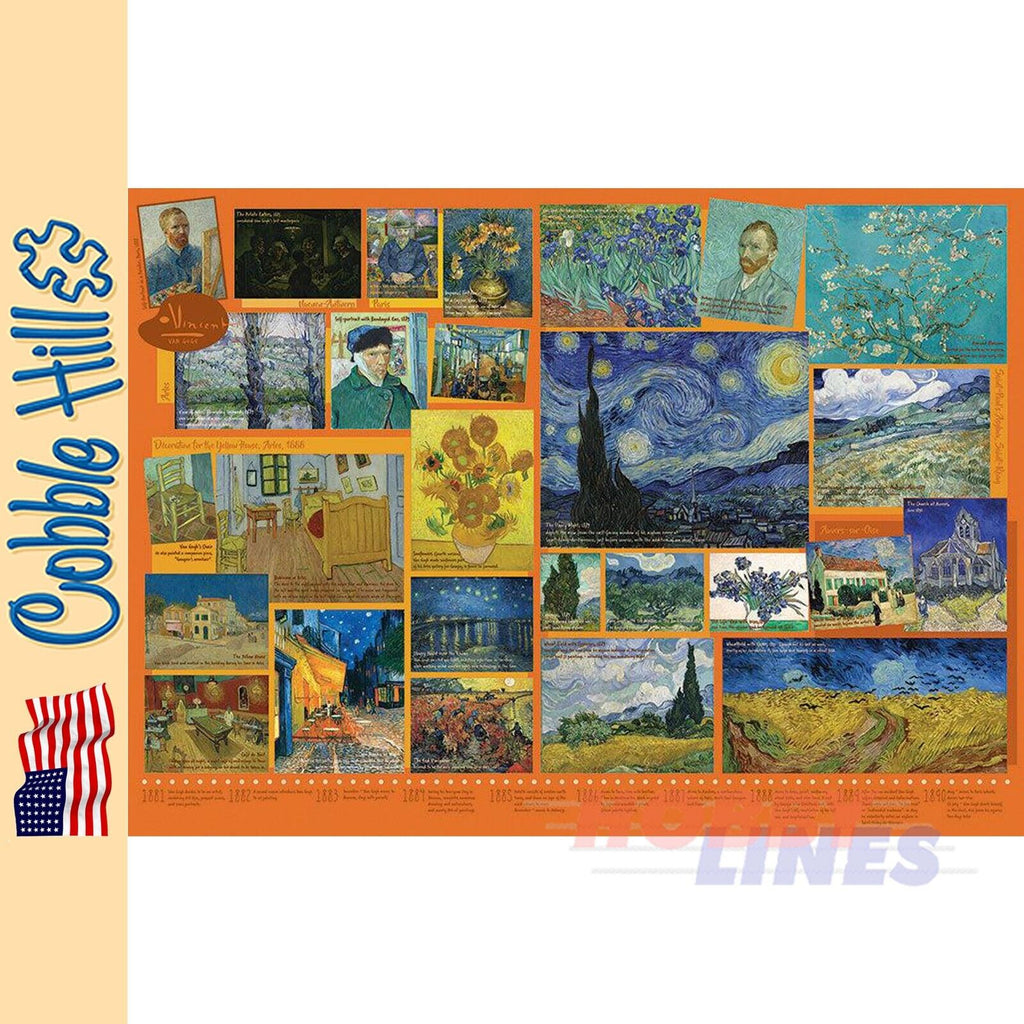 Van Gogh Cobble Hill puzzle 1000pc CH40101