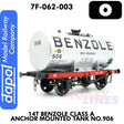 14T Benzole Class A Anchor Mounted Tank No.906 | Dapol | 7F-062-003