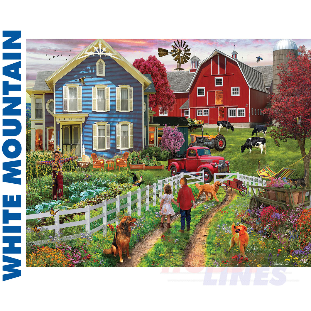 Country Farm Life 1000 Piece Jigsaw Puzzle 1744pz