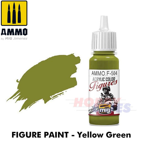 Ammo ACRYLIC COLOUR for FIGURES 17ml jar agitator ball Full Range Mig Jimenez