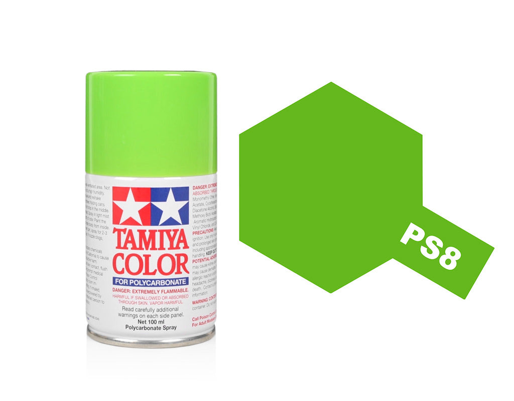 Tamiya Ps-8 Light Green Spray Paint