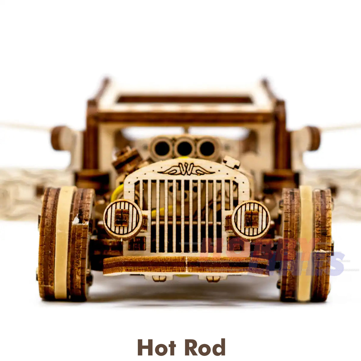 Hot Rod Car - 3D Puzzle | Wooden City | WR339