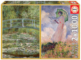 Monet 2 x 1000 Piece Jigsaw Puzzles | Educa | 19270