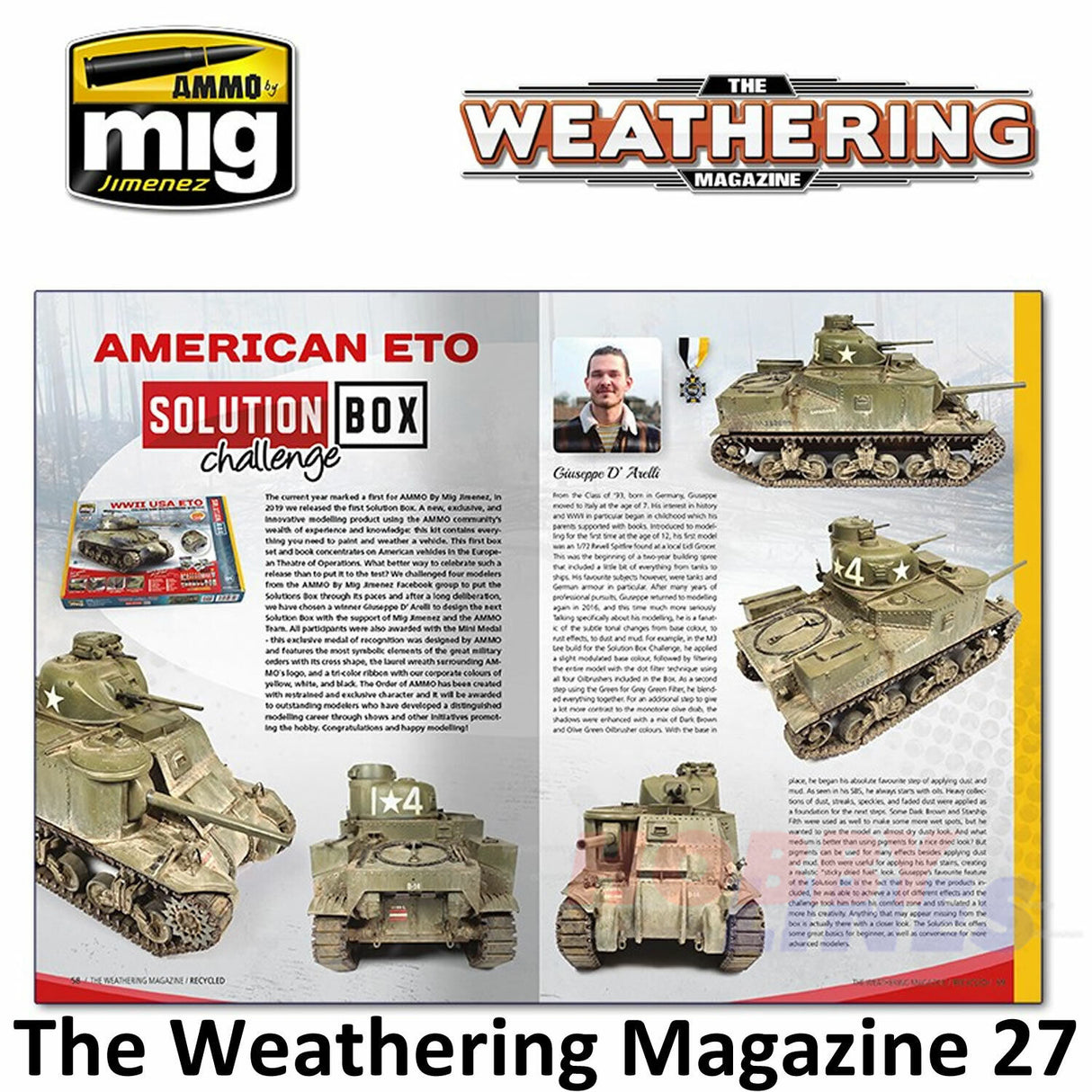 THE WEATHERING MAGAZINE - Issue 27 Recycled | Ammo by Mig Jimenez 