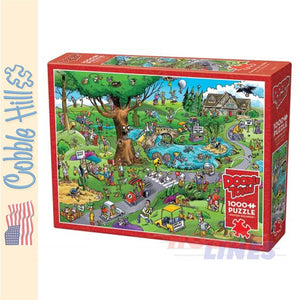 DoodleTown: Par for the Course Cobble Hill puzzle 1000pc CH44502