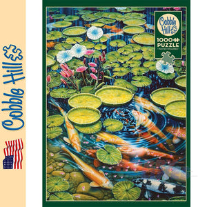 Koi Pond Cobble Hill puzzle 1000pc CH40184